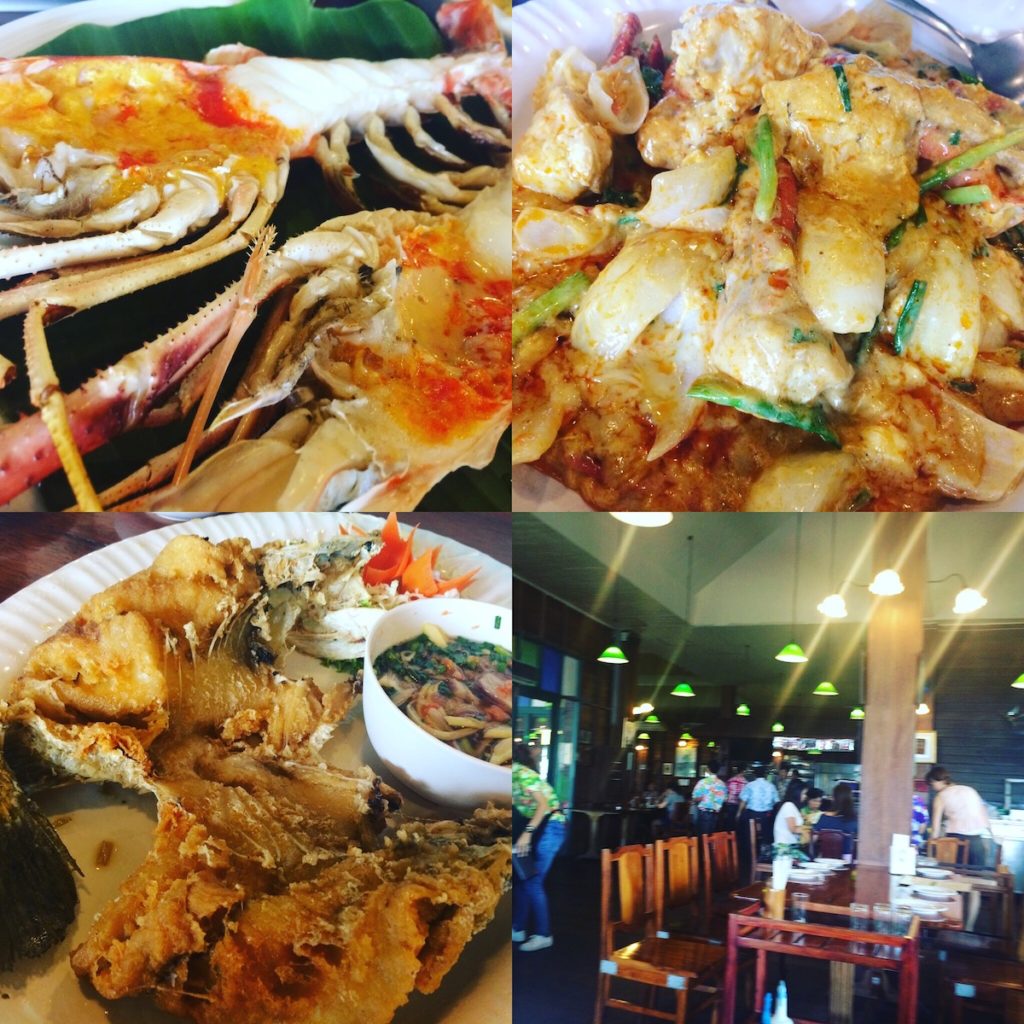 Food at Baan Klang Naam 2 Bangkok