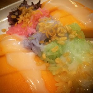 Mango Sticky Rice Dessert