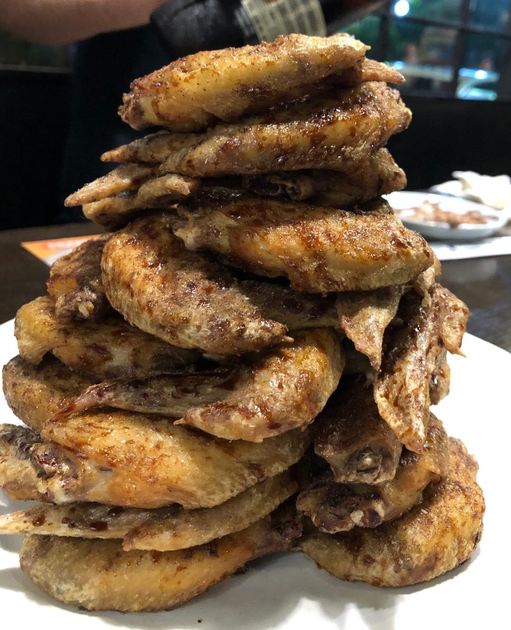 Tower of Chicken Wings from Sekai no Yamachan