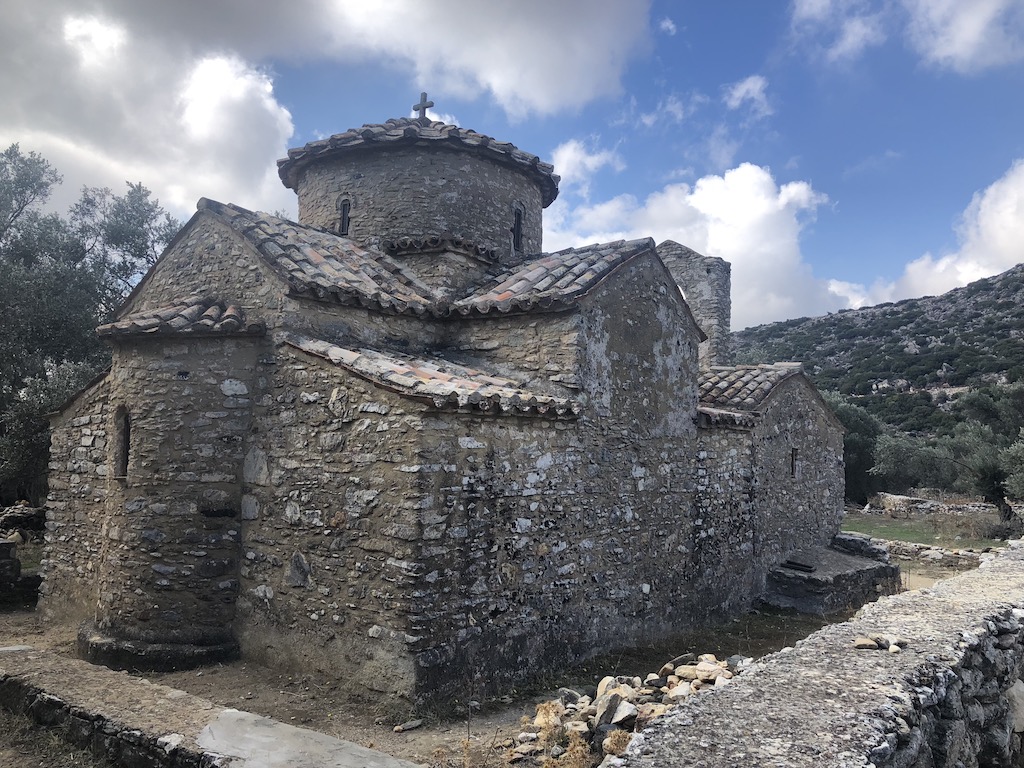 Ancient Church on Naxos Island