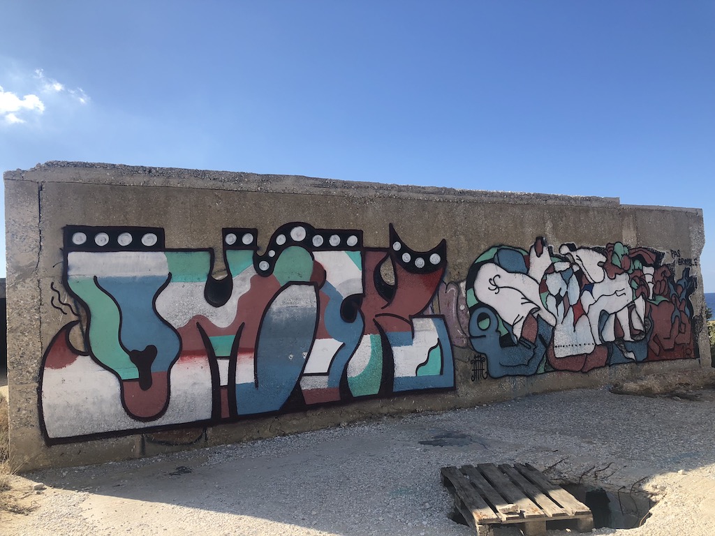 Graffiti Art on Ruins