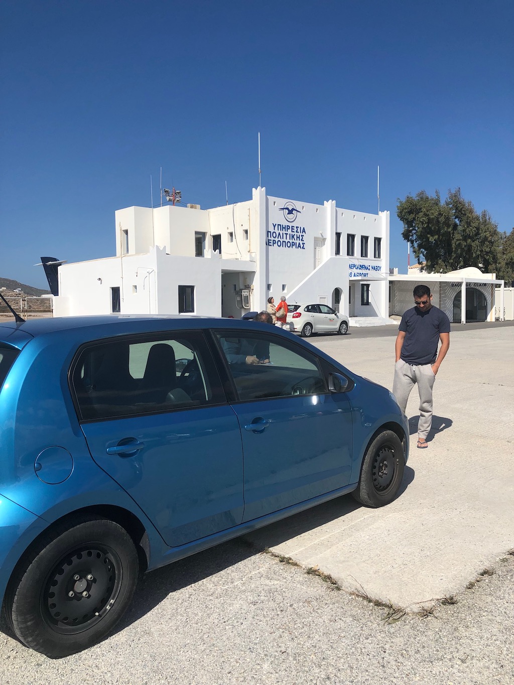 Rental Car Trixi at Naxos Island Airport
